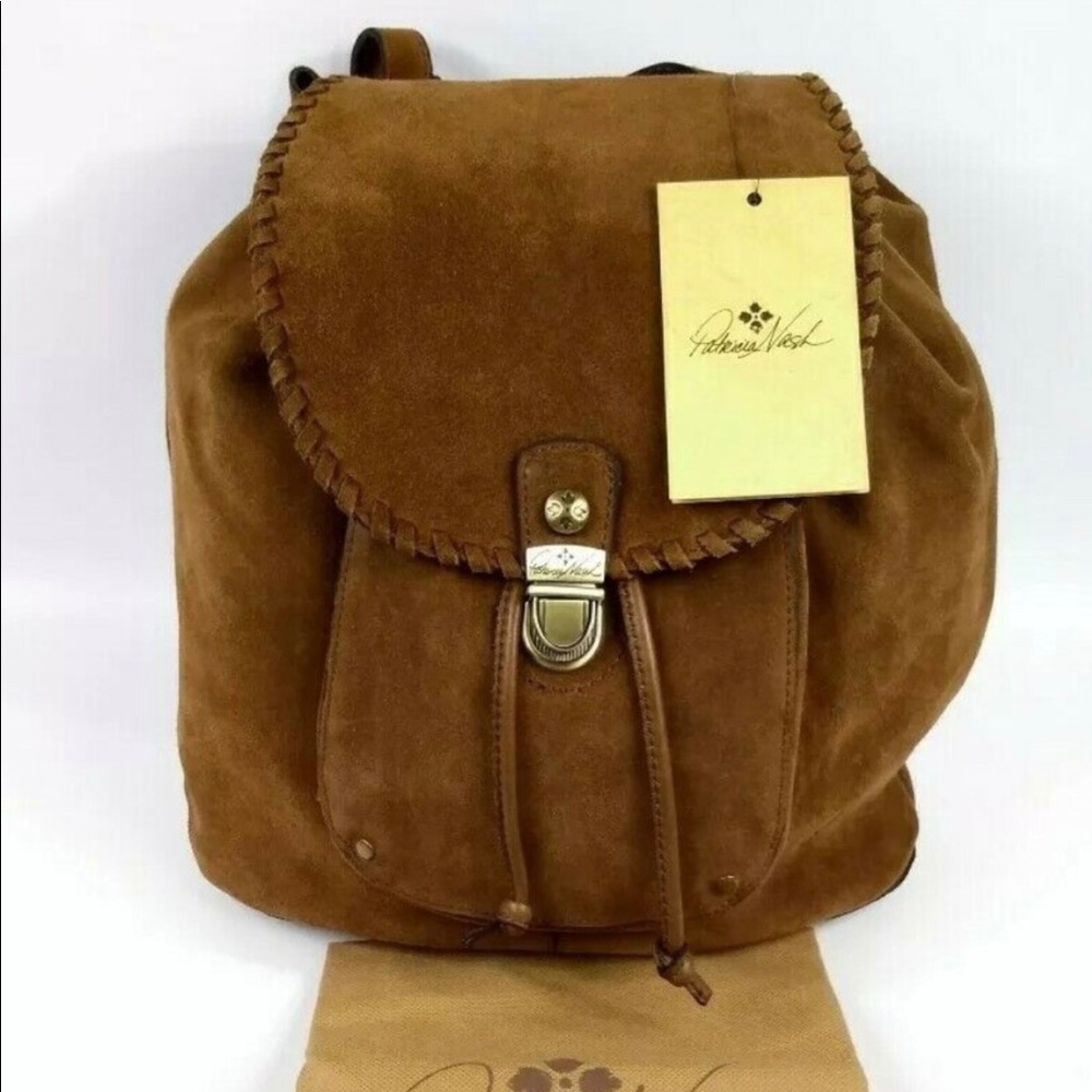 Patricia Nash Burnished suede backpack
